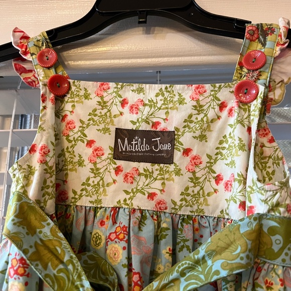 Matilda Jane Little Girls Dress Serendipity sz 6 - Picture 3 of 4